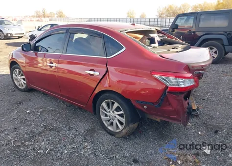 2015 Nissan Sentra Sv from USA, damaged, VIN 3N1AB7AP0FY356498